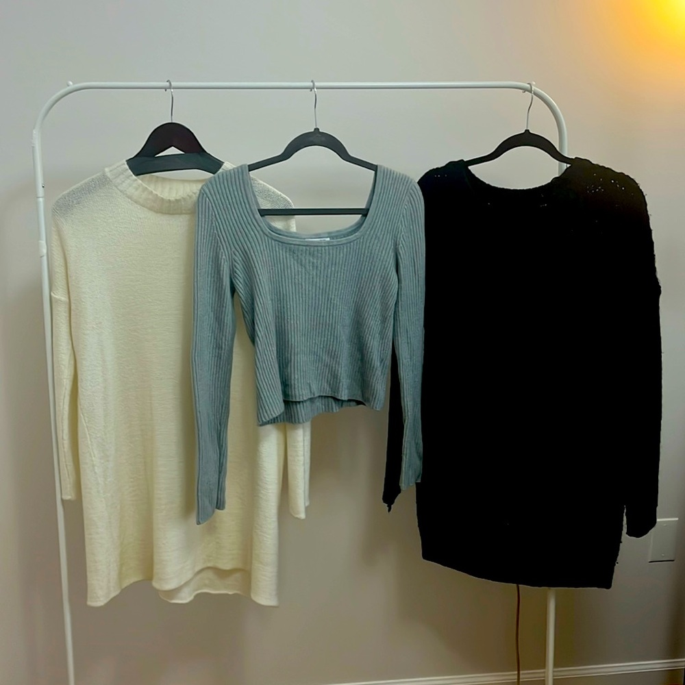 Knit sweaters (size medium)